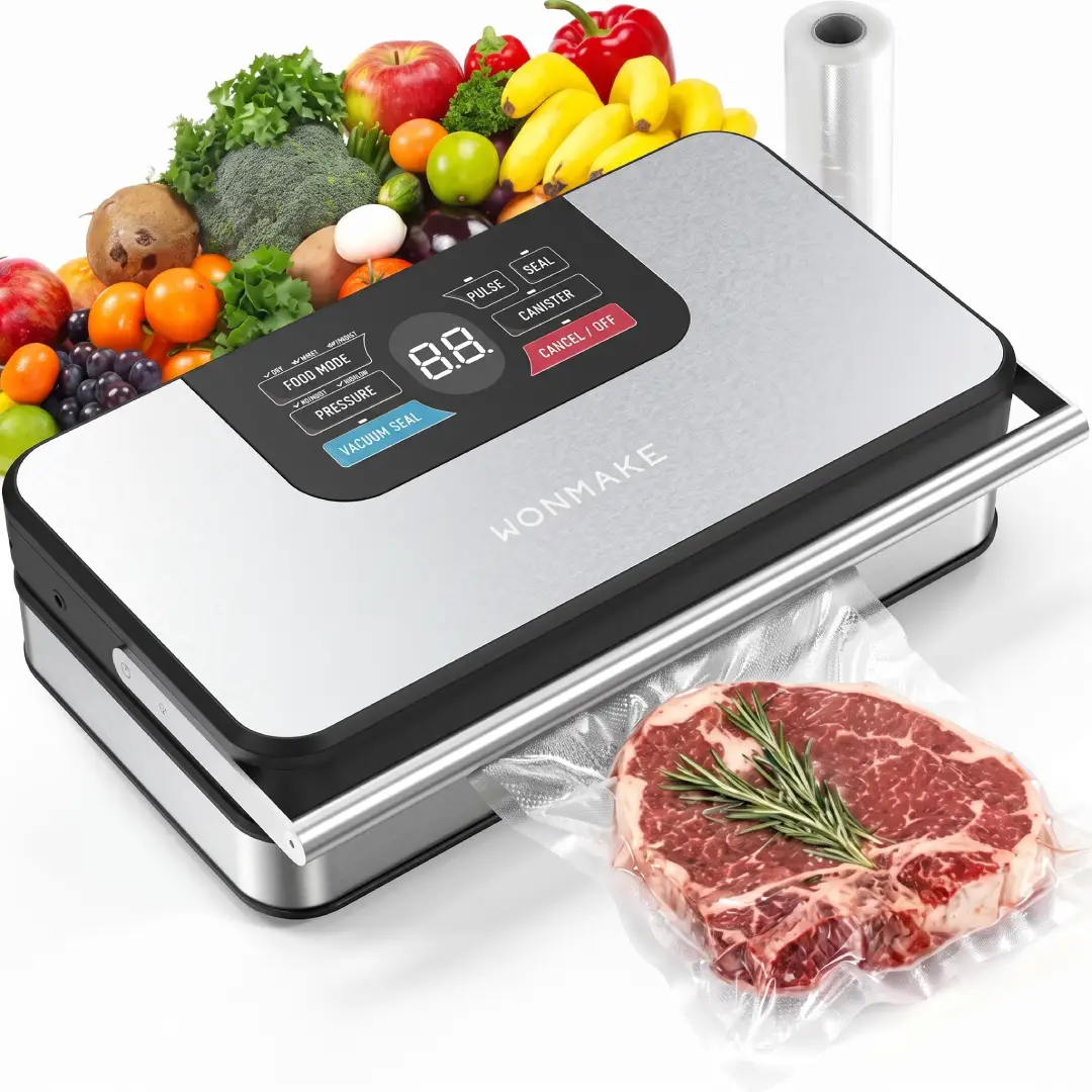 95kPa Food Vacuum Sealer Machine with 10-in-1 Preset Modes