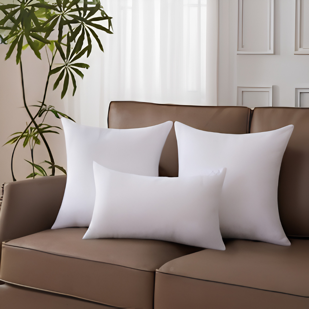 4 Pack 45x45 Throw Pillows High-Rebound Sofa Cushions
