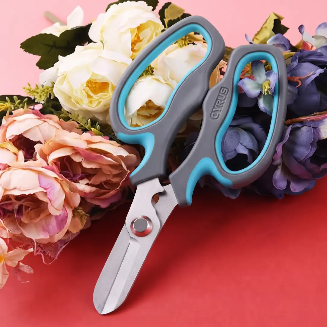 CYRUS Flower Scissors Floral Shears with Stem Remover image 3