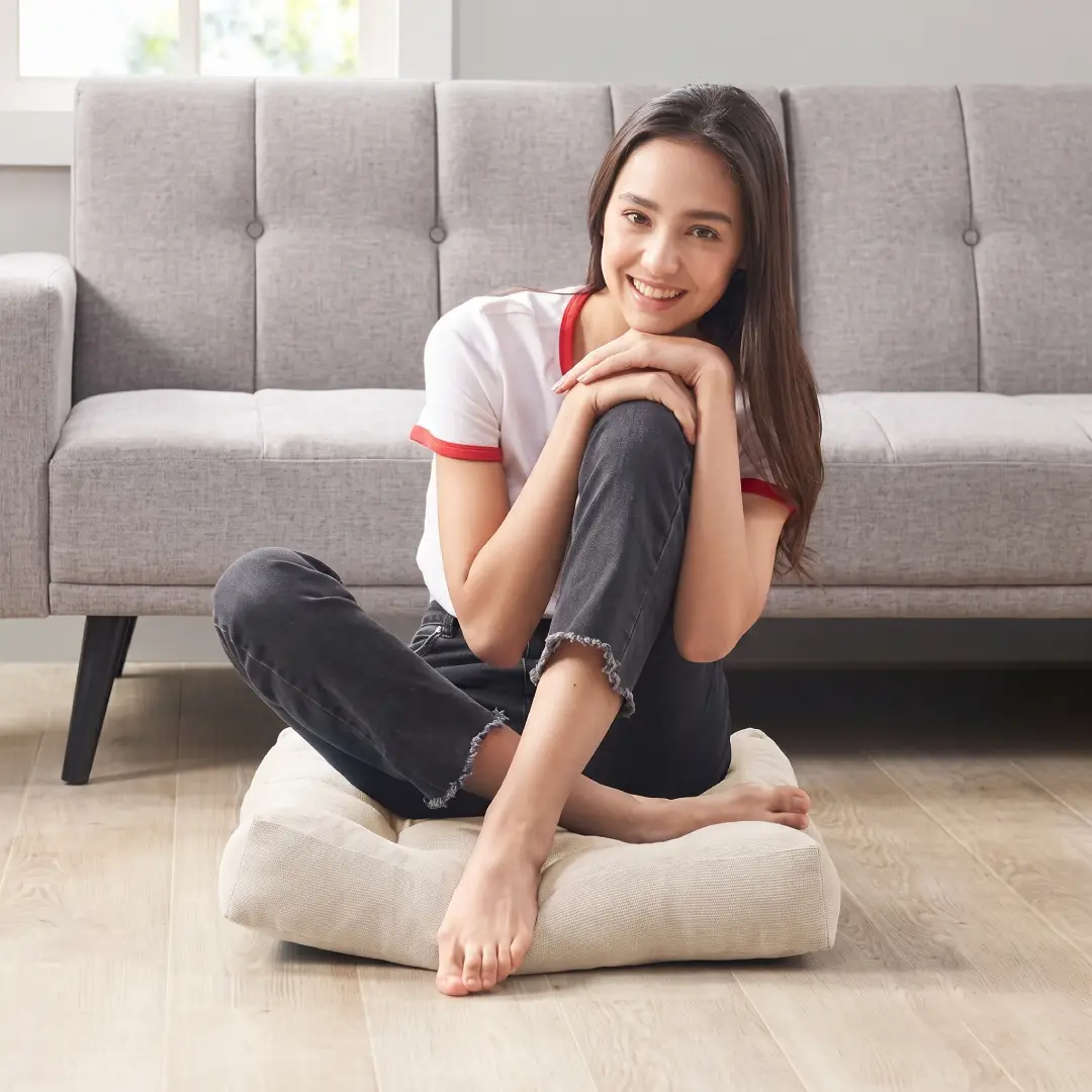 Degrees of Comfort Square Meditation Floor Pillow image 2