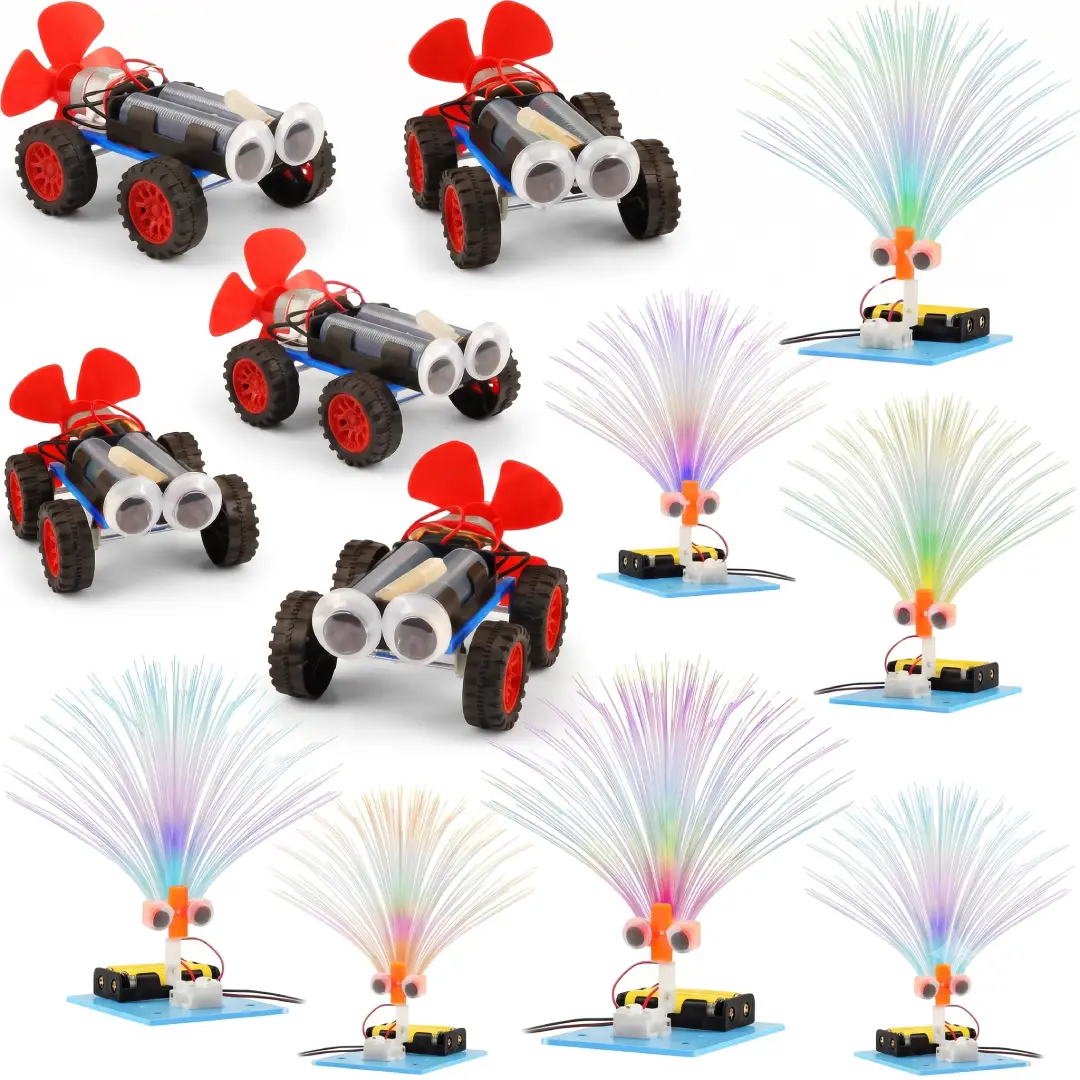 12 Pack STEM Craft Kits for Kids Fiber Optic Science Projects image 3