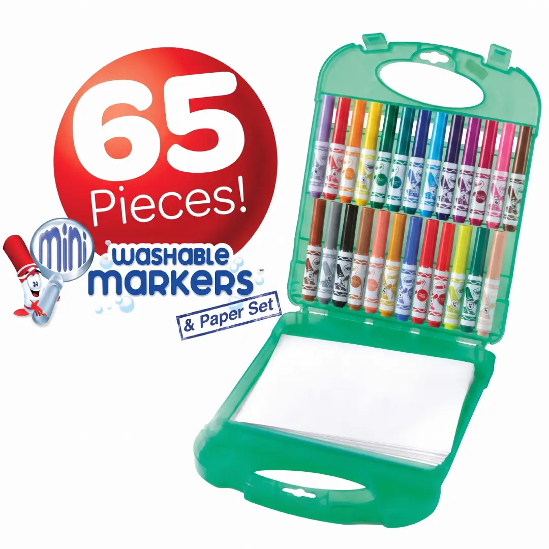 Crayola Pip-Squeaks Washable Marker Set 65 Count image 3