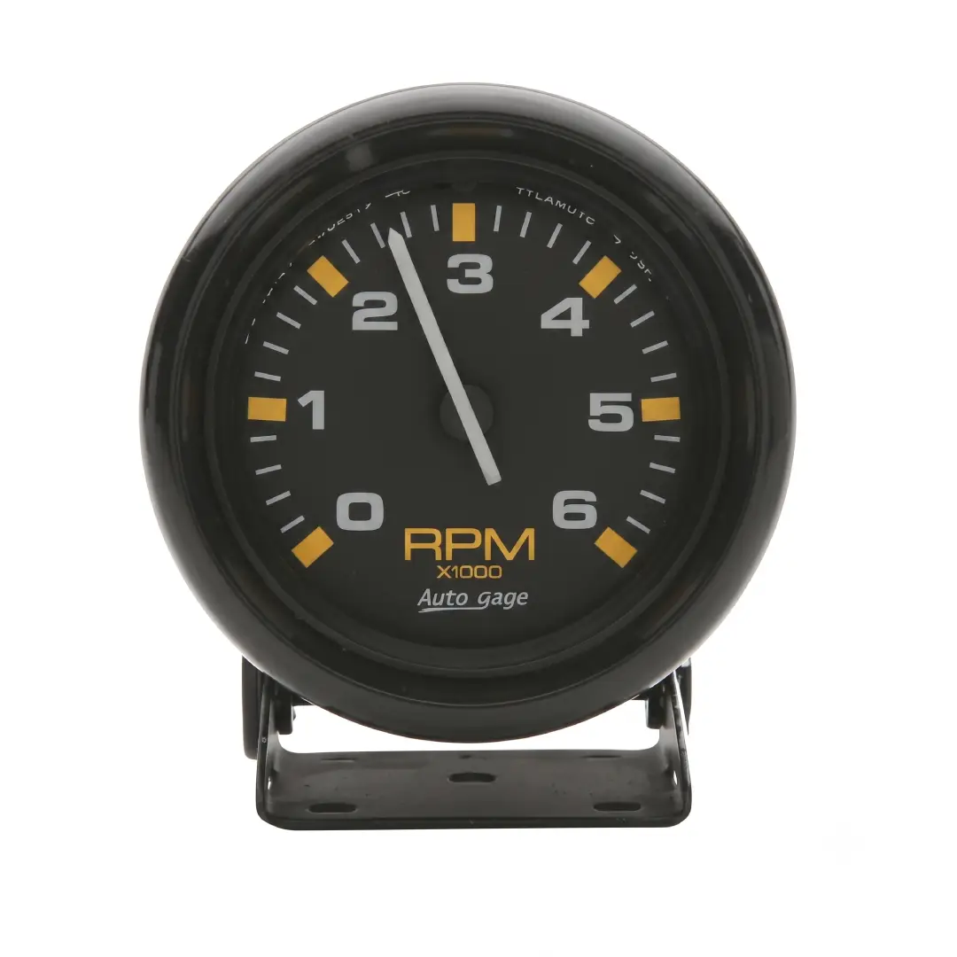 Auto Meter 2300 Autogage Tachometer 3.75 Inch Black image 4