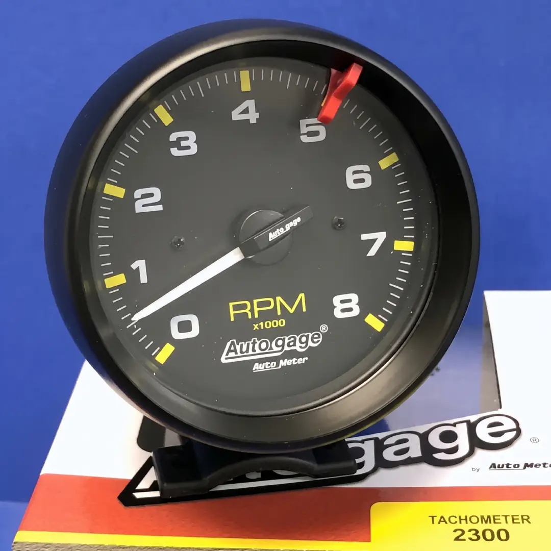Auto Meter 2300 Autogage Tachometer 3.75 Inch Black image 3