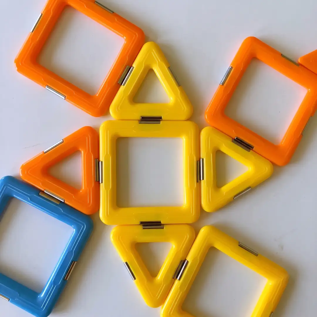 COODOO Magnetic Blocks Tough Tiles Starter Set – STEM Building Toy for Kids image 5