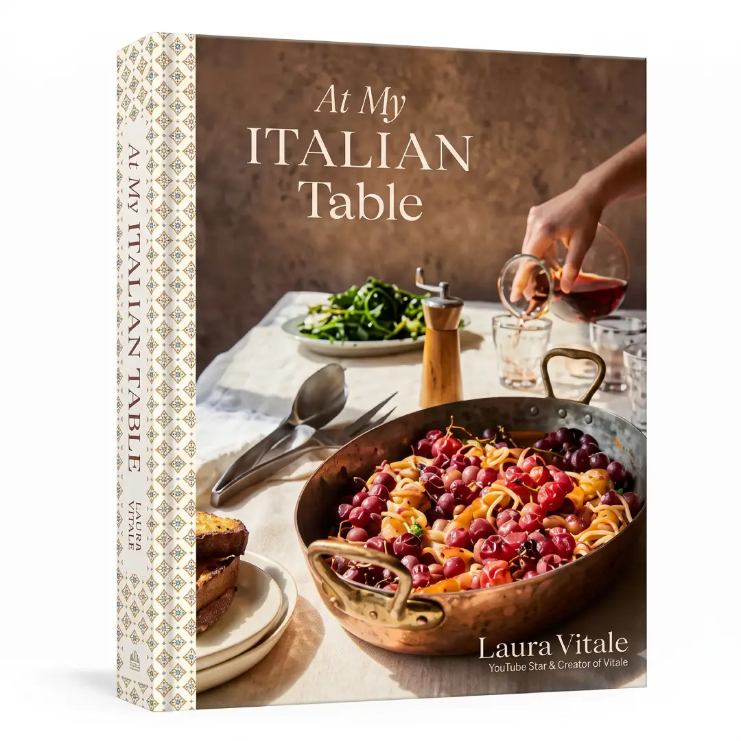 At My Italian Table Family Recipes Cookbook Hardcover image 1