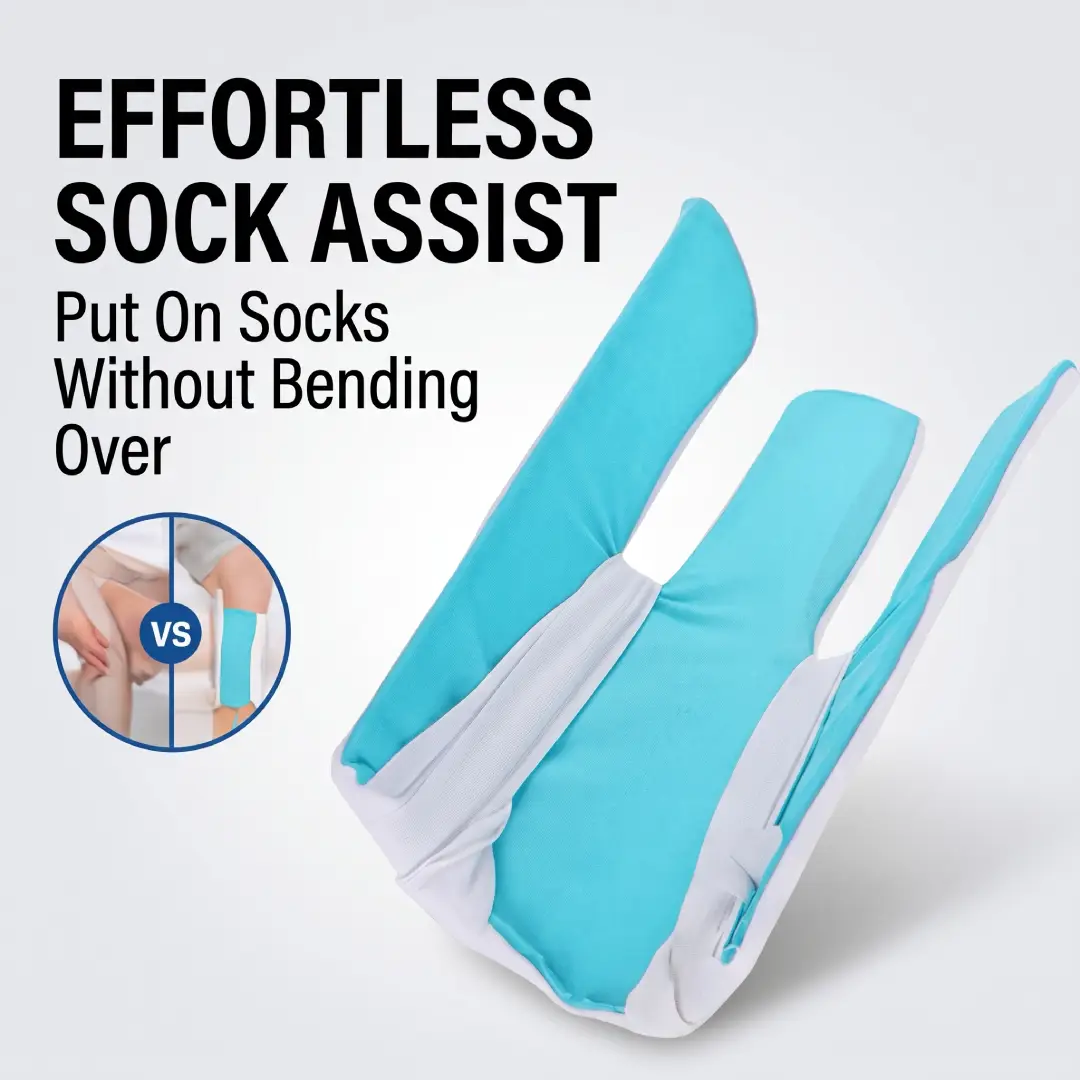 Elderly Sock Aid Dressing Tool – No-Bending Sock Wearing Helper
