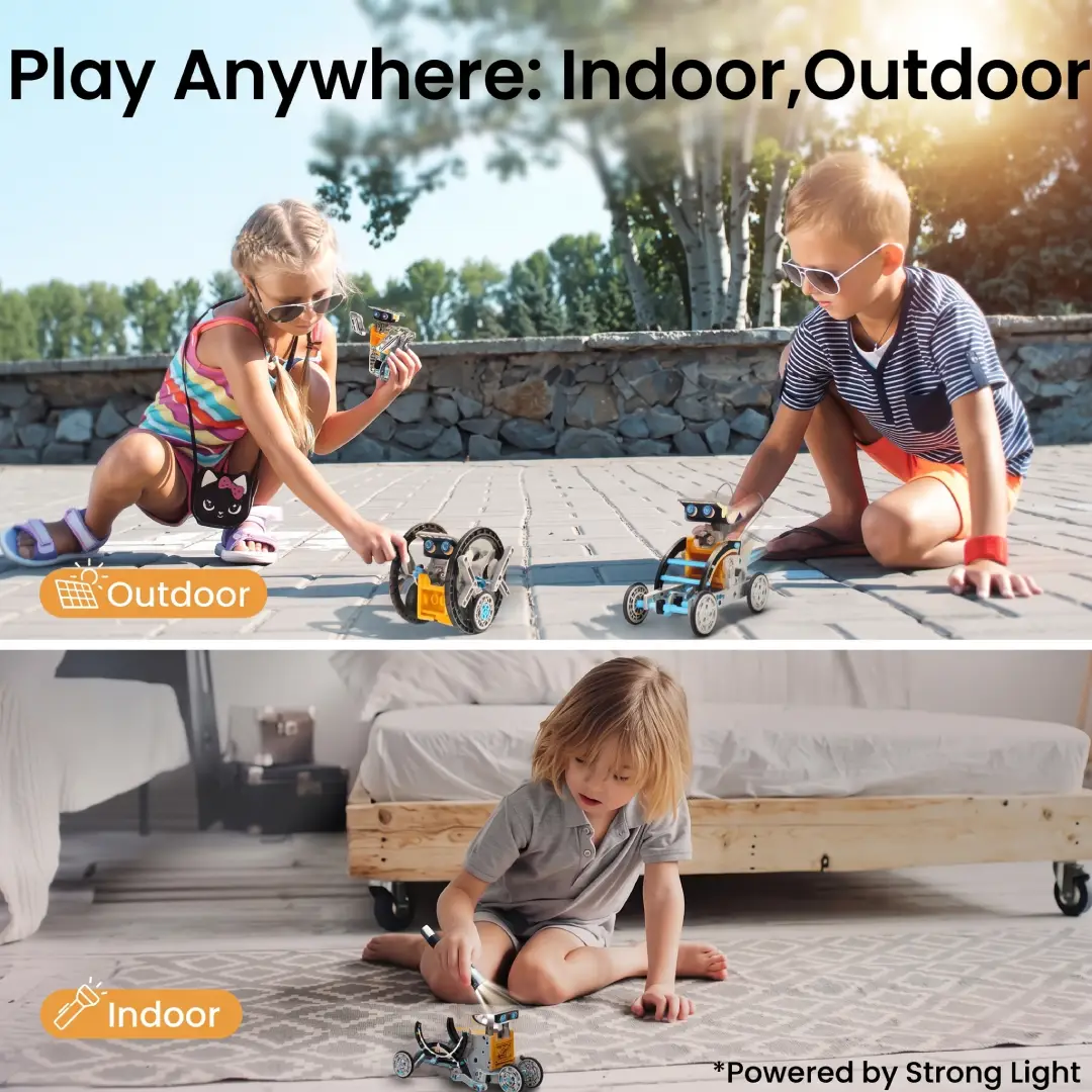 Sillbird 12-in-1 Solar Robot Building Kit – STEM Educational Construction Toy for Boys Ages 8–13 image 3