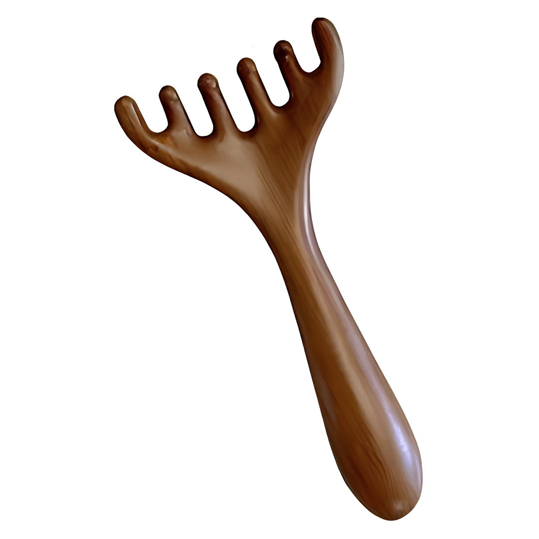 Sandalwood Gua Sha Massage Tool for Trigger Point Therapy