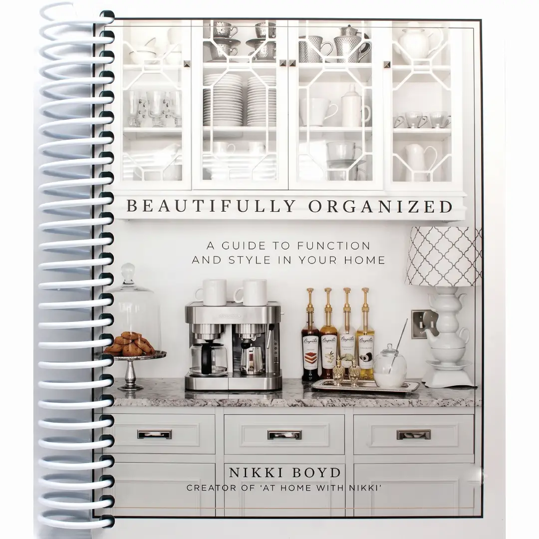 Beautifully Organized Hardcover Home Organization Guide image 2