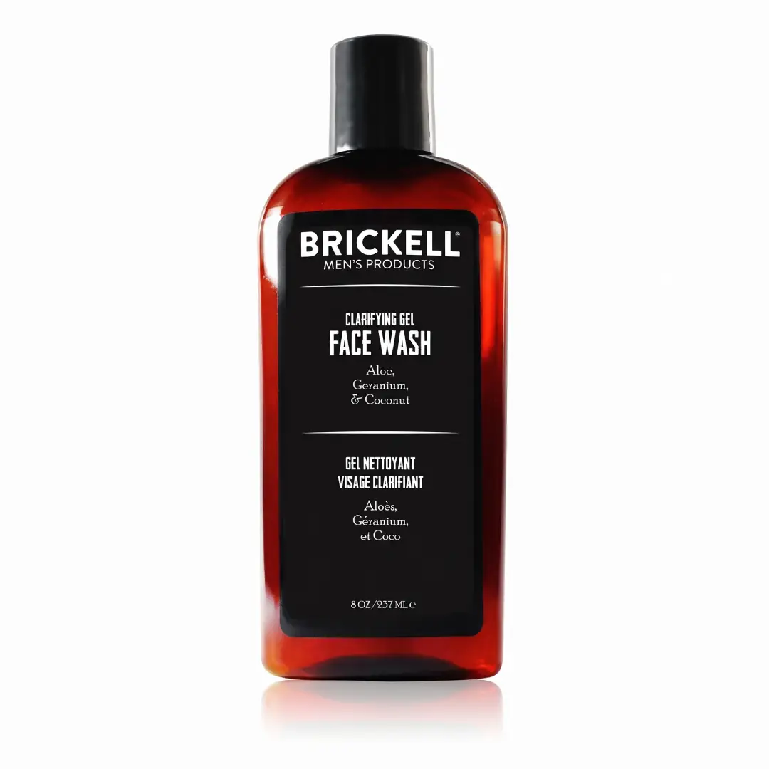 Brickell Men's Clarifying Gel Face Wash 8 oz image 3