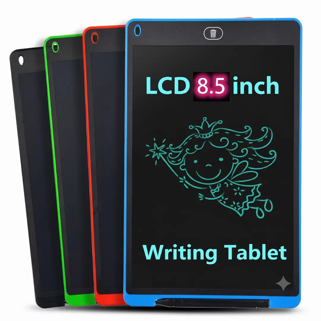 4 Pack LCD Writing Tablet for Kids 8.5 Inch Doodle Board image 3