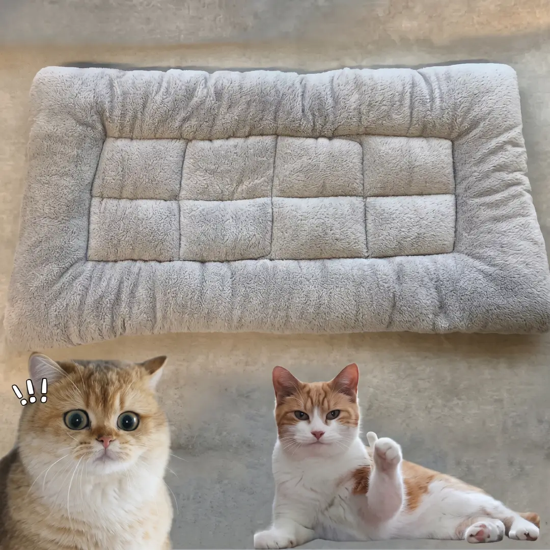 Large Plush Dog Bed Sofa – Thick Super Soft Polyester Pet Mat for Small, Medium & Large Dogs image 2
