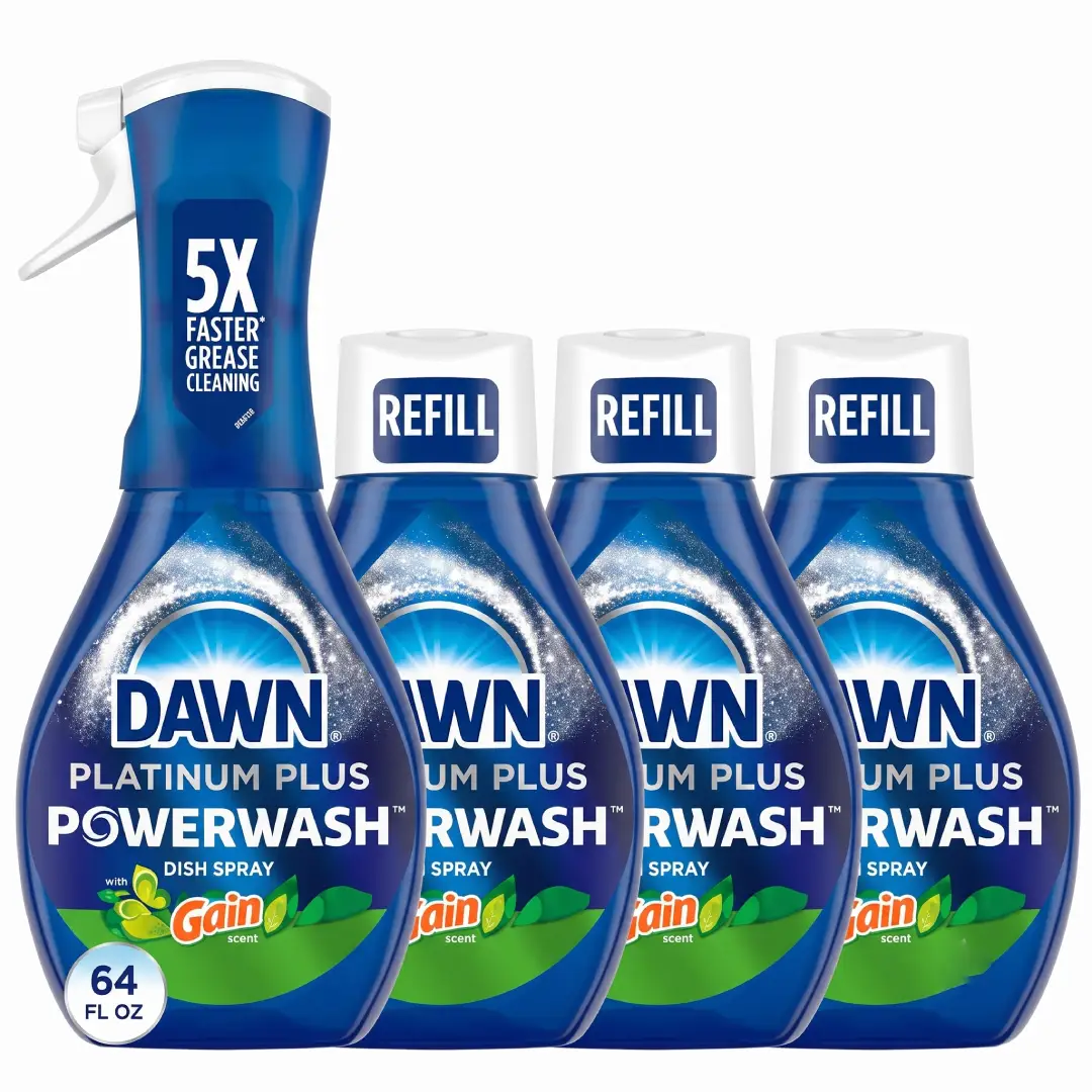 Dawn Powerwash Gain Dish Spray Starter Kit and Refills image 1