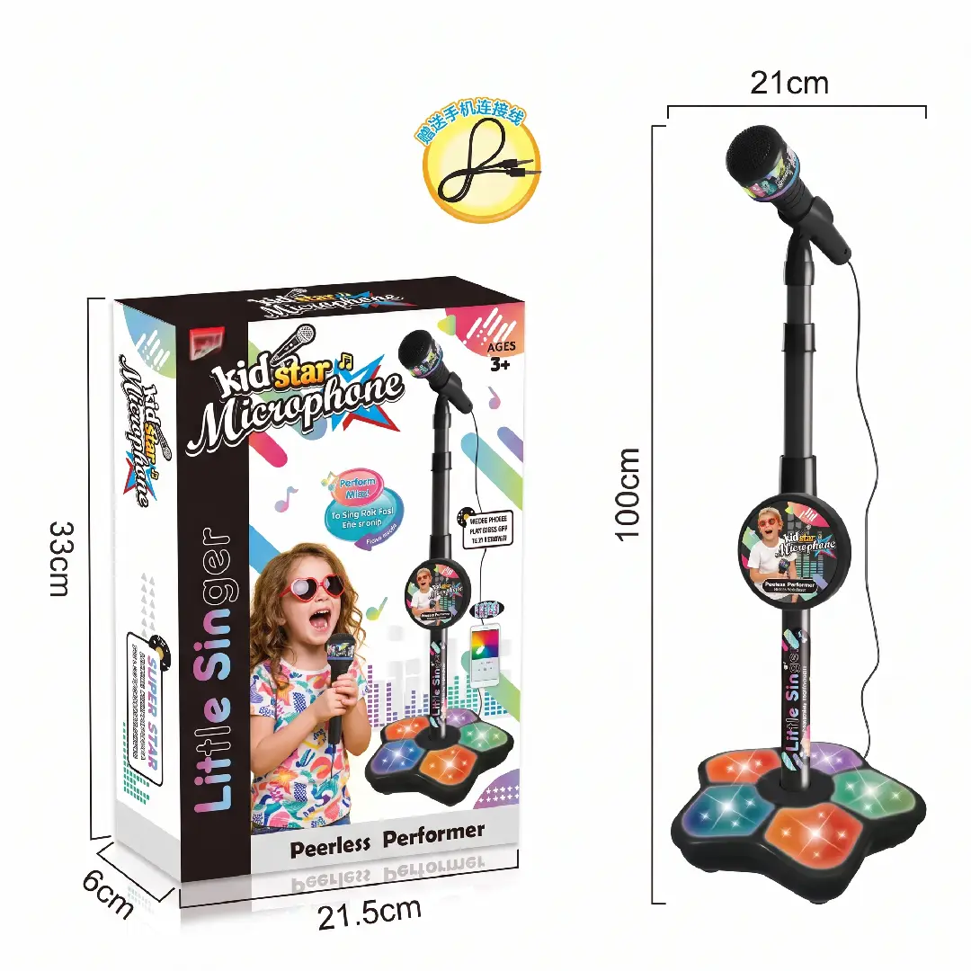 Kids Karaoke Microphone with Stand image 4