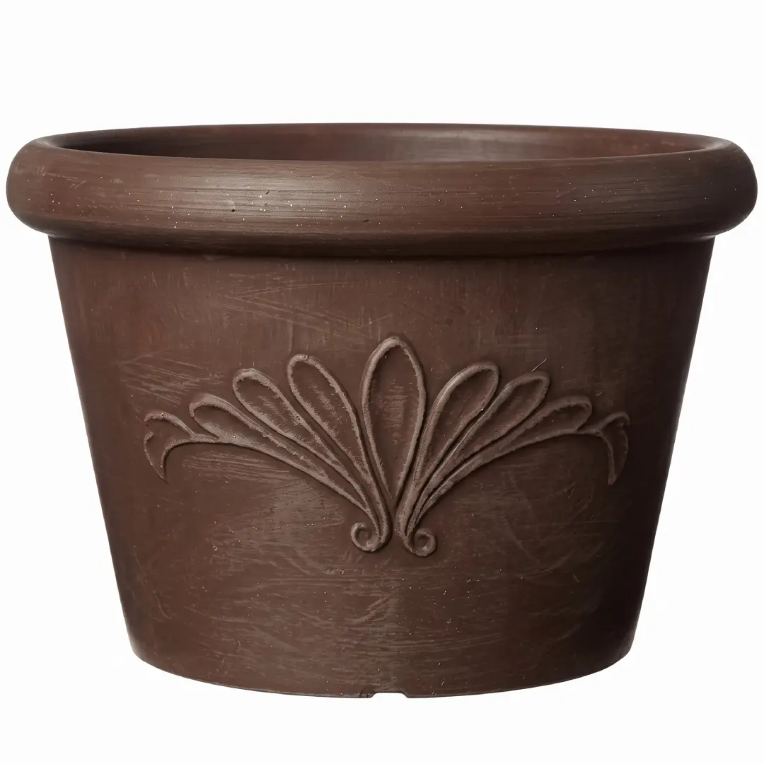 10 Inch Composite Bulb Pan Planter Bowl for Succulents image 2
