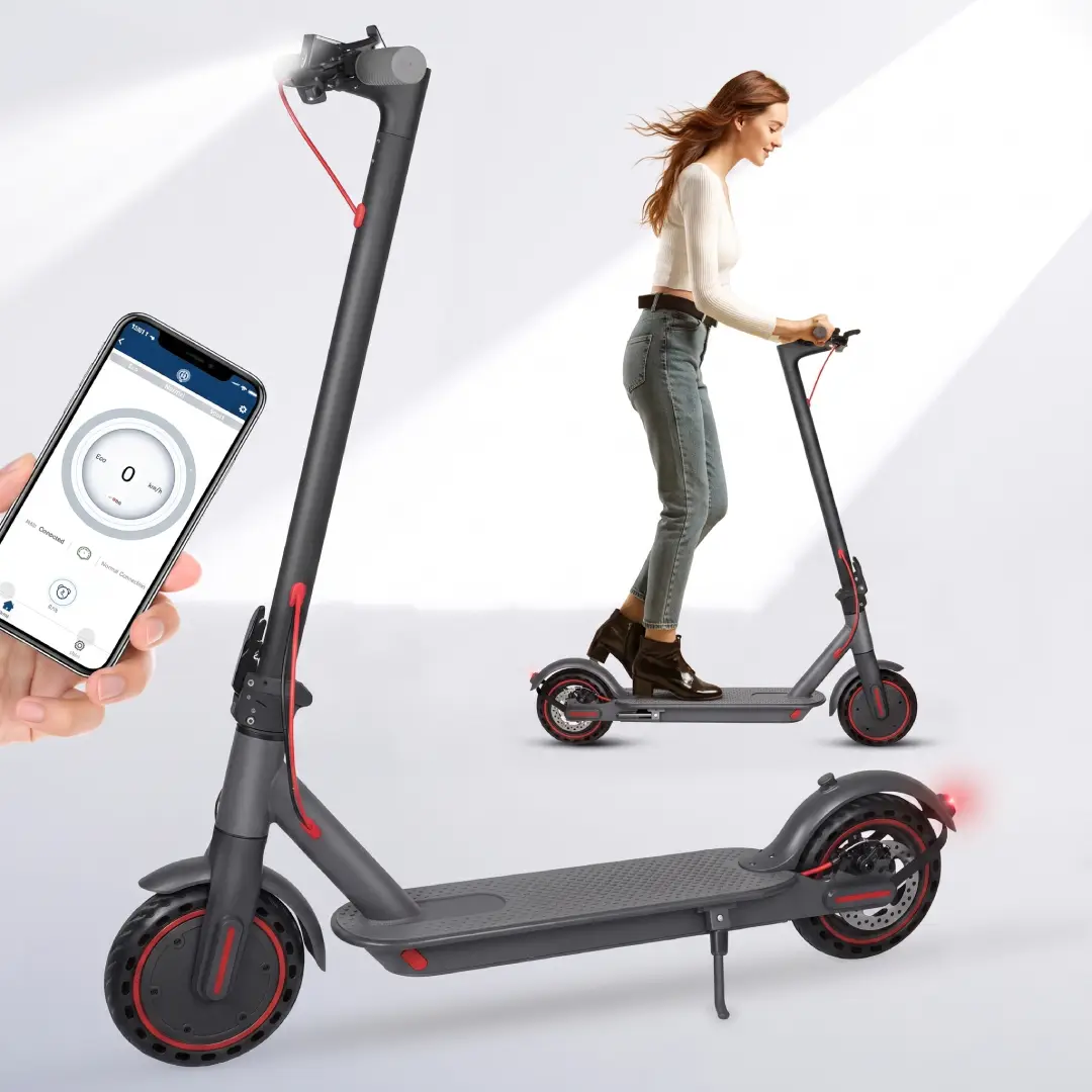 8.5 Inch Electric Scooter for Adults with Foldable Design image 1
