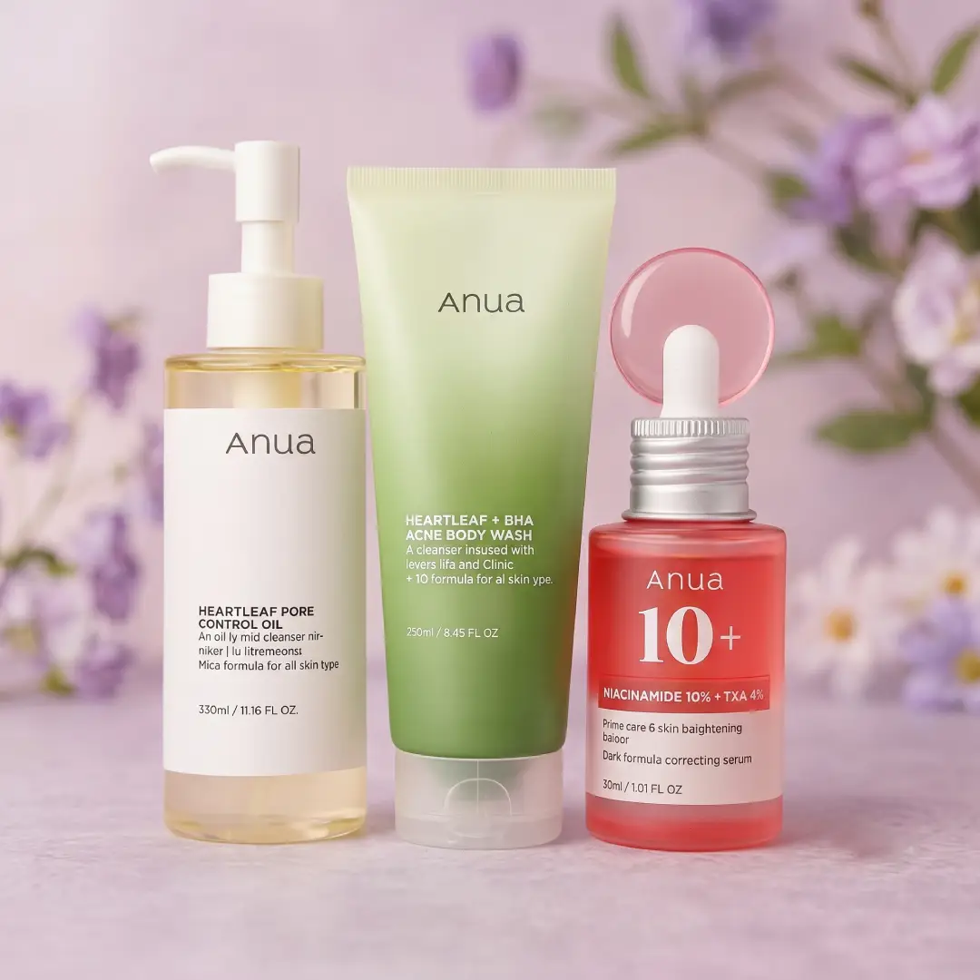Anua 3-Step Glass Skin Beginner Set Korean Skincare Routine image 2