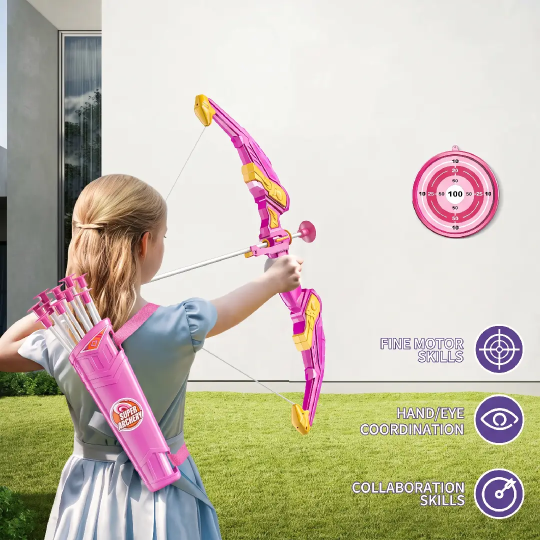 Kids Bow and Arrow Archery Toy Set image 1