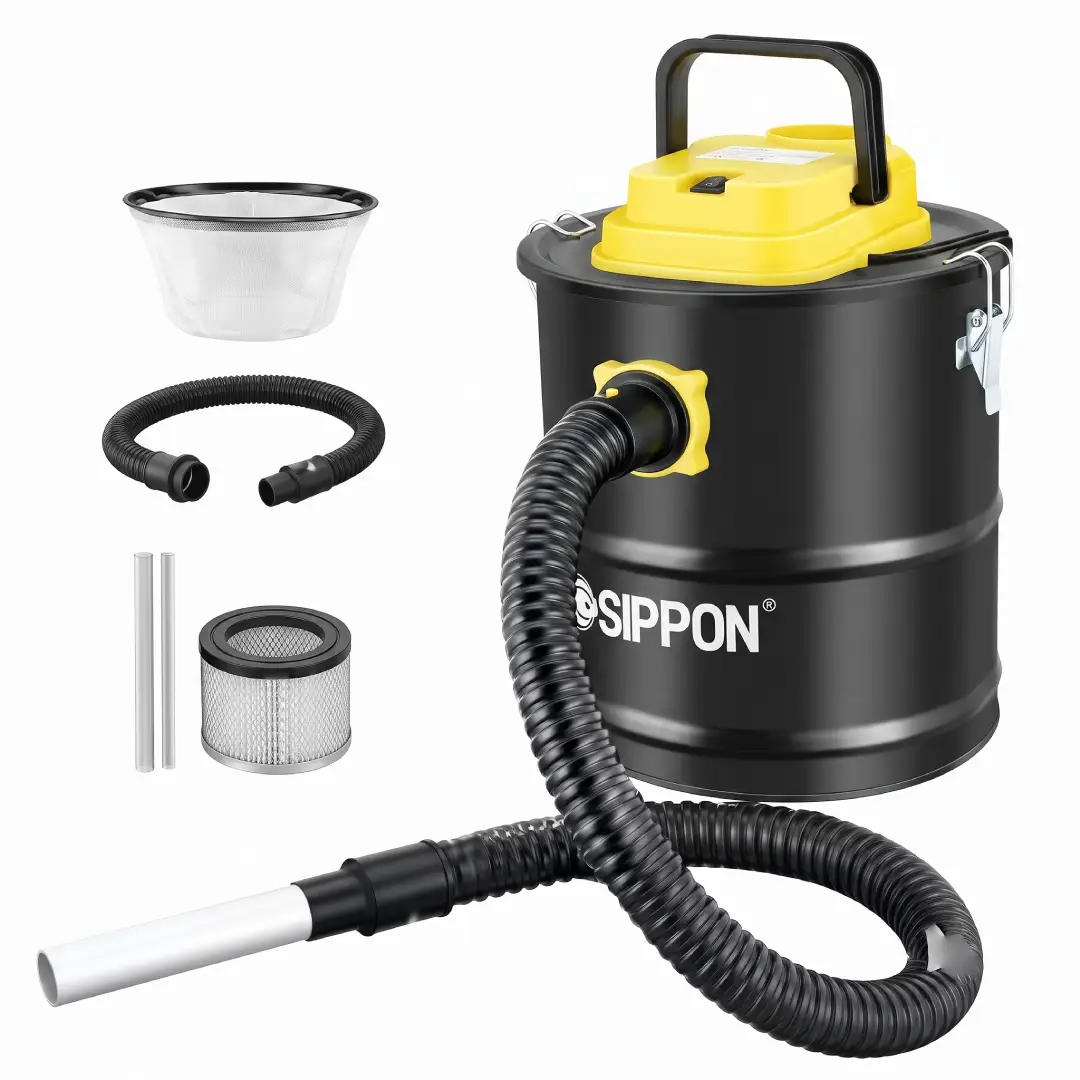 2.6 Gallon Ash Vacuum Cleaner with Wheeled Base and Blower image 1