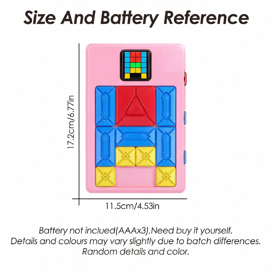 Huarong Road Magnetic Sliding Block Puzzle image 3
