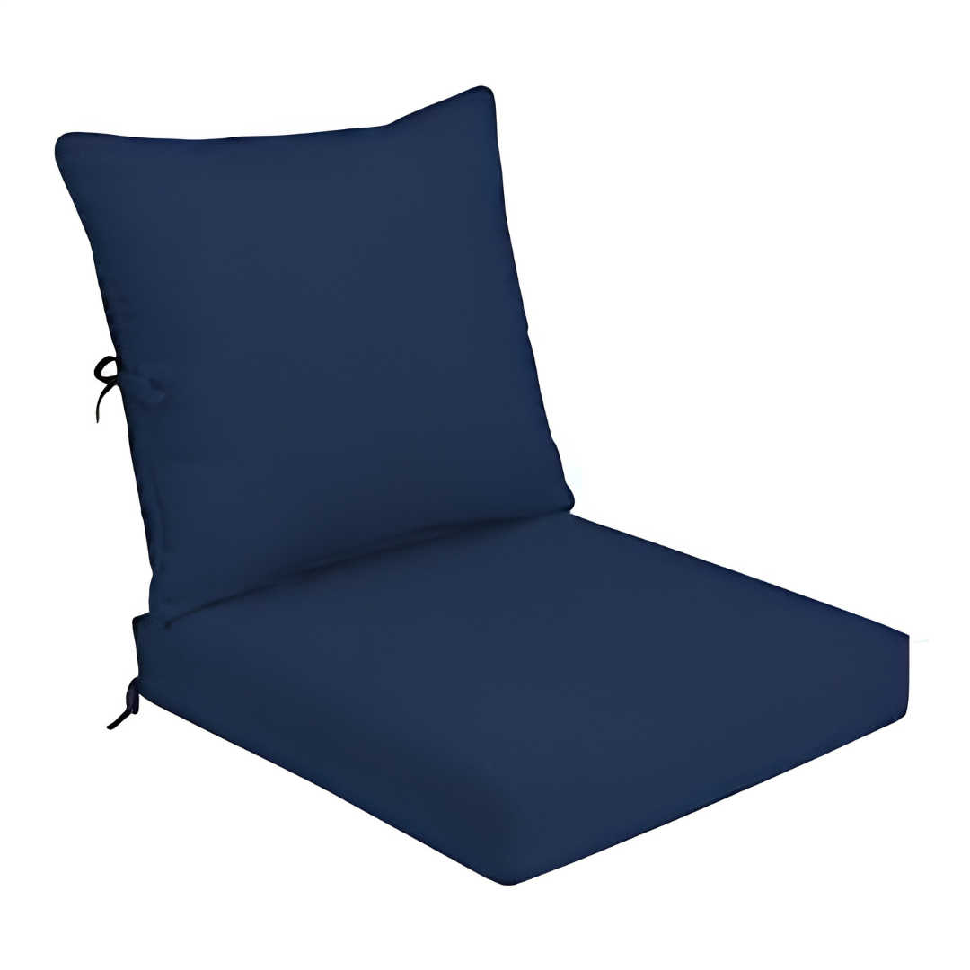 Arden 24x24 Outdoor Deep Seat Cushion Set Sapphire Blue