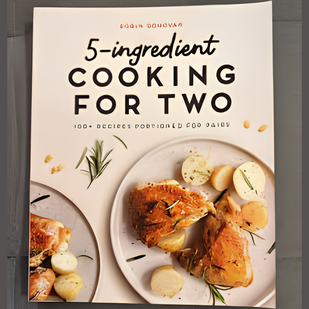 5-Ingredient Cooking for Two Paperback Cookbook with 100+ Recipes image 2
