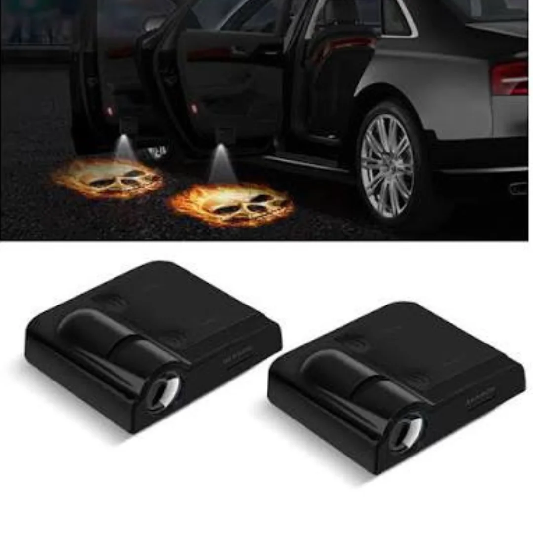 Wireless Car Door Logo Projector Lights Sharingan Welcome Lamp 2 Pcs image 3
