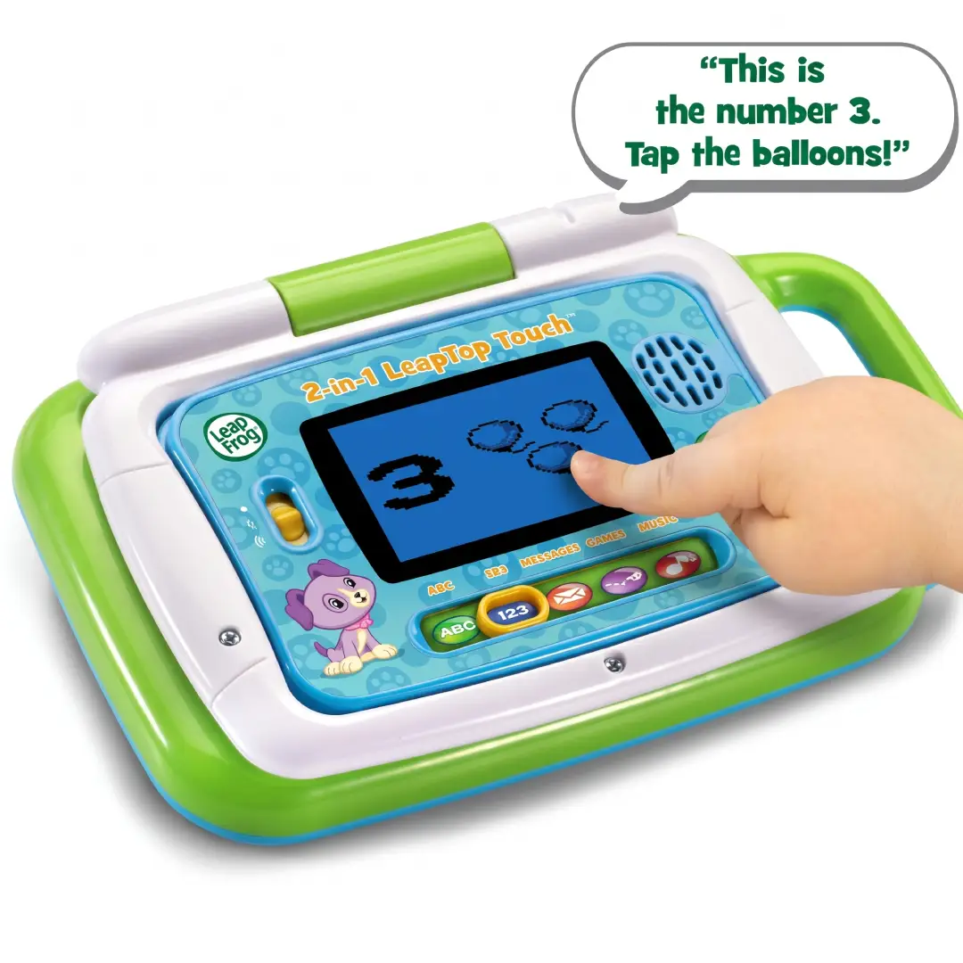 LeapFrog 2-in-1 LeapTop Touch Educational Laptop Toy for Kids image 3