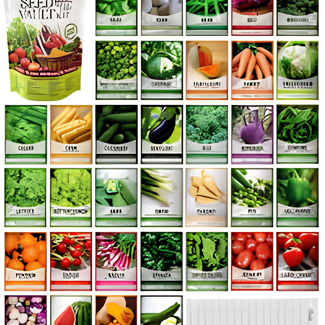 35 Heirloom Seeds Variety Pack Non-GMO Garden Starter Set
