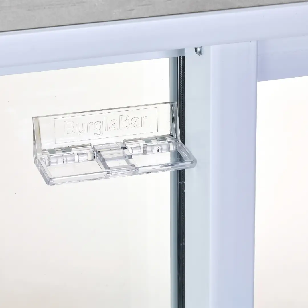 Burglabar 2 Pack Sliding Patio Door and Window Security Locks image 3