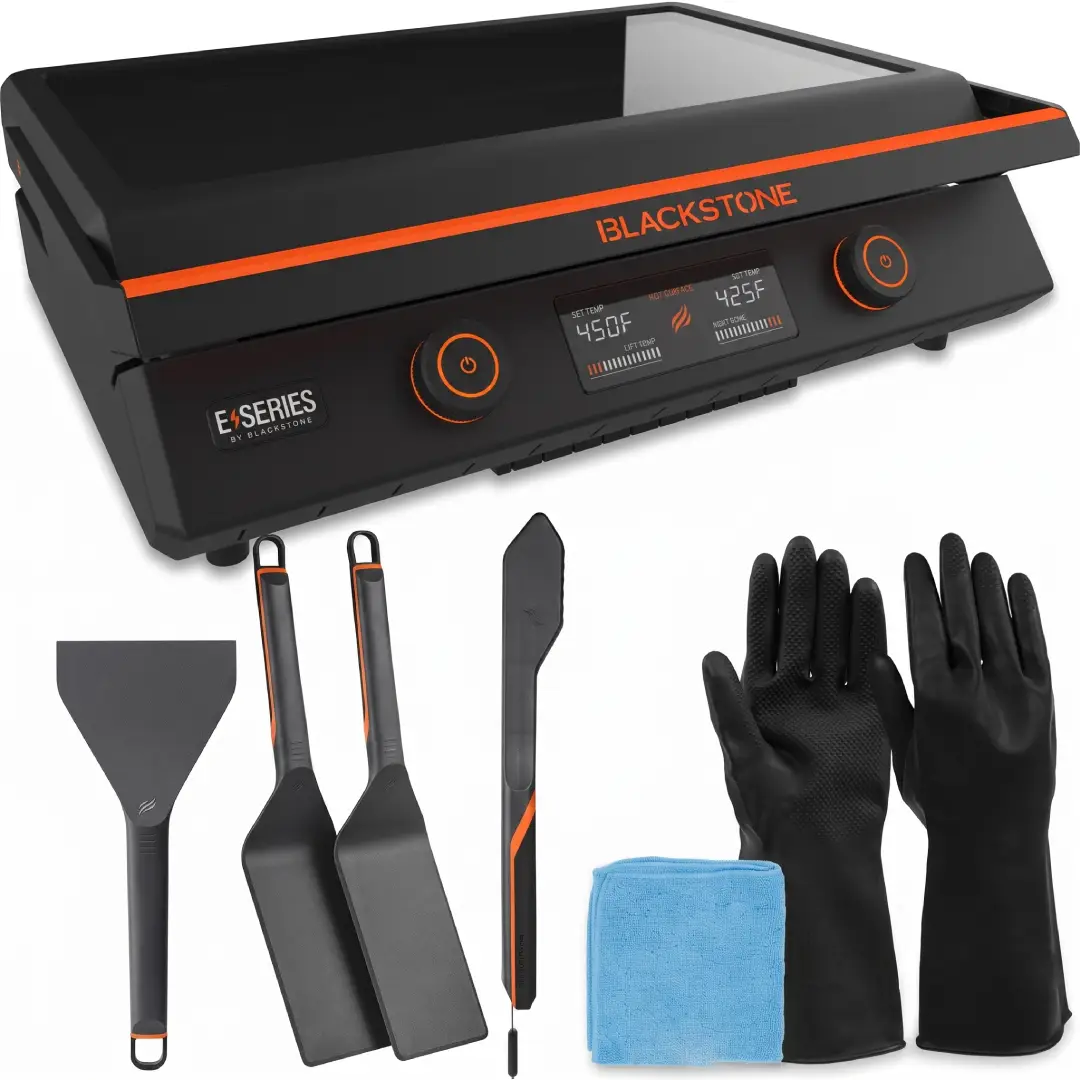 22 Inch Blackstone Electric Griddle Nonstick Tabletop with Lid image 4