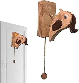 Woodpeckered Doorbell Wood Door Bell Vintage Design Entering Chime Door Chime Woodpeckered Door Knocker for Home Bedroom Office