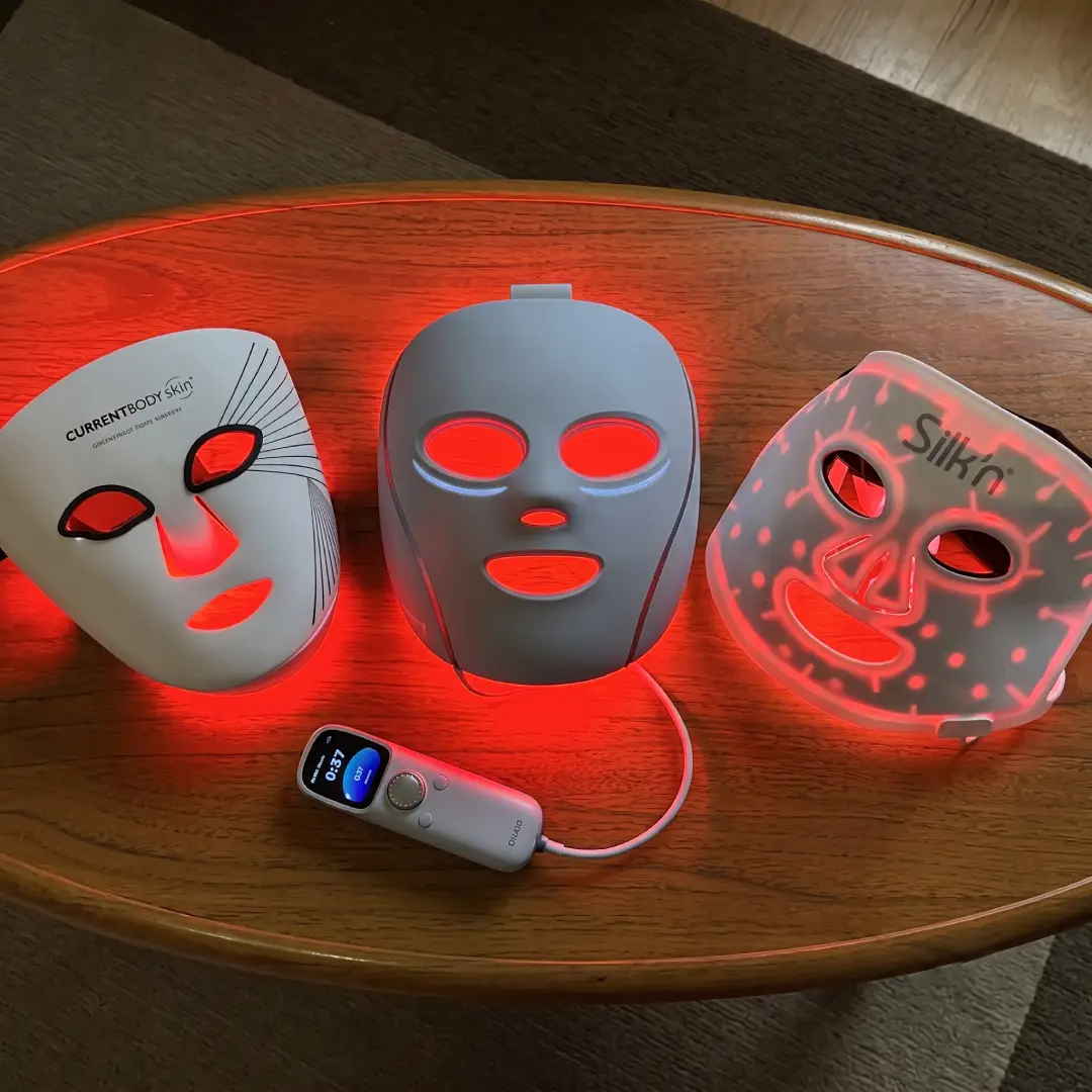Battery Powered Red Light Heating Nose Mask image 2