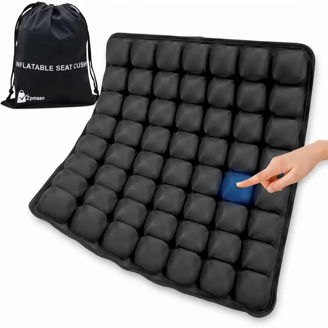 3D Ergonomic Inflatable Seat Cushion for Office Chair and Car image 4