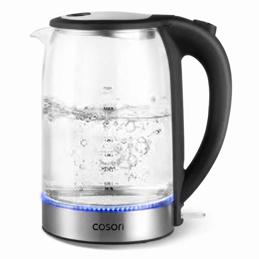 Cosori 1.7L Electric Glass Kettle 1500W image 2