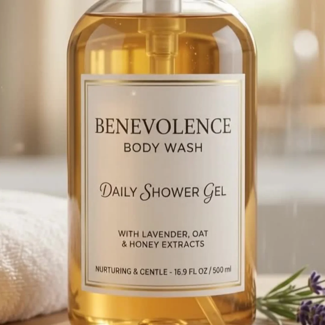 Benevolence Body Wash Daily Shower Gel image 3