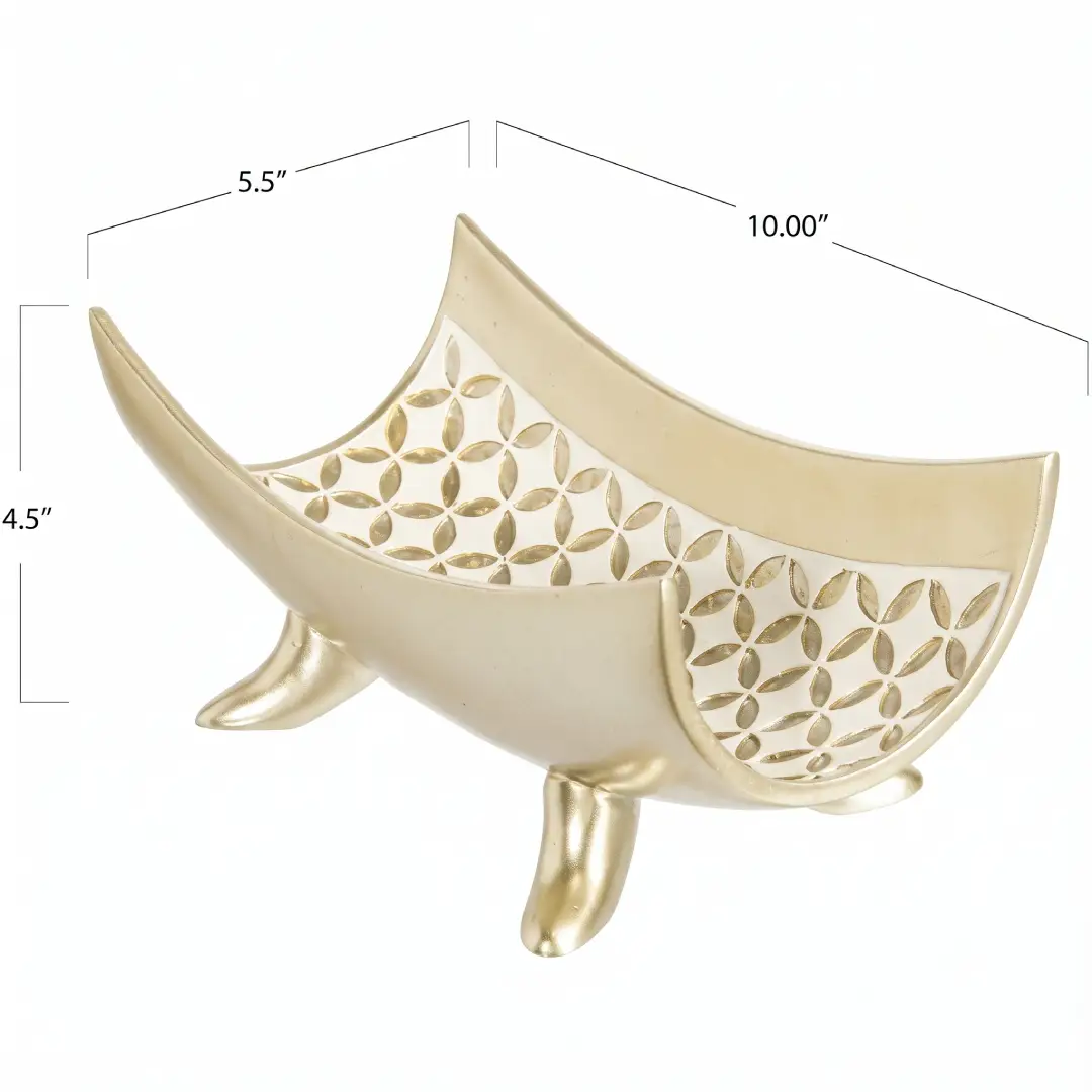 Schonwerk Diamond Lattice Decorative Bowl Centerpiece image 3